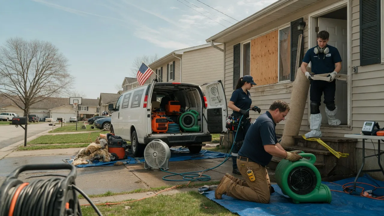 Water Damage Restoration in Crandall, TX near me